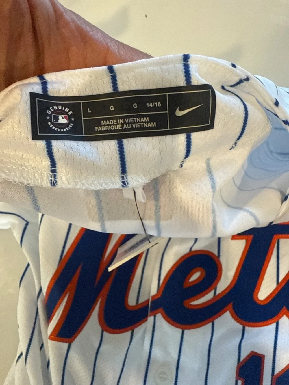 LINDOR Ny METS LIMITED JERSEY